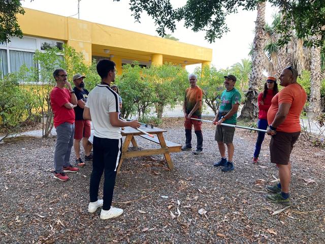 Taller de pilotos de Joëlette en nuestro instituto