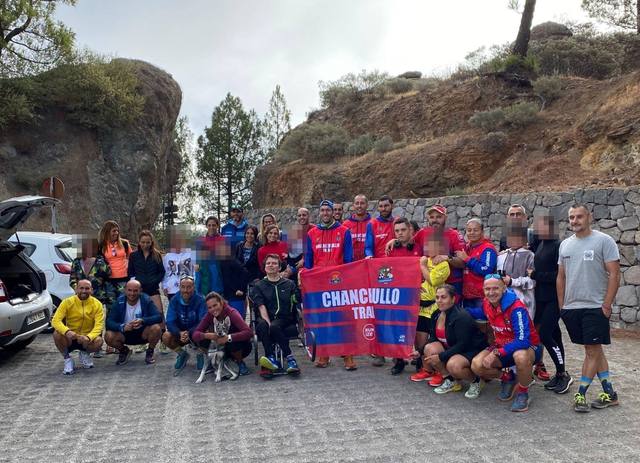 Foto de familia del Chanchullo Trail
