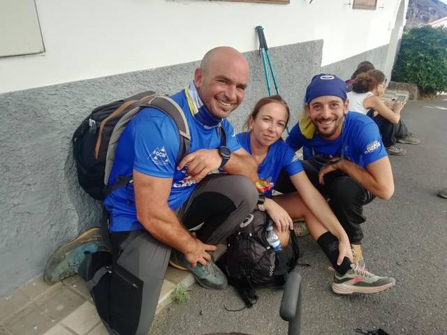 Un descanso con el equipo